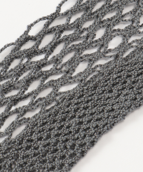 IENA（イエナ）の「babaco/ババコ Fishnet Knee High Socks 靴下 BA02-SK1HS（ソックス/靴下・レディース・ブラウン/グレー/ブルー系その他・FREE）」の6枚目の写真