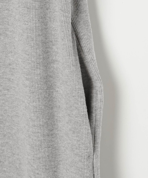 BAYFLOW（ベイフロー）の「バッククロスリブワンピース（ワンピース・レディース・グレー/ブラック・MEDIUM/SMALL）」の11枚目の写真