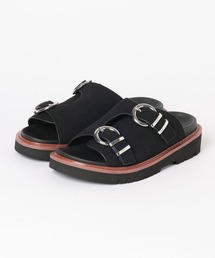 HARE | ダブルバックルサンダル(HARE)(サンダル)