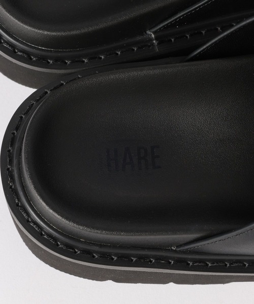 HARE（ハレ）の「ダブルバックルサンダル(HARE)（サンダル・メンズ・ブラウン系その他/ブラック・LARGE/MEDIUM）」の13枚目の写真