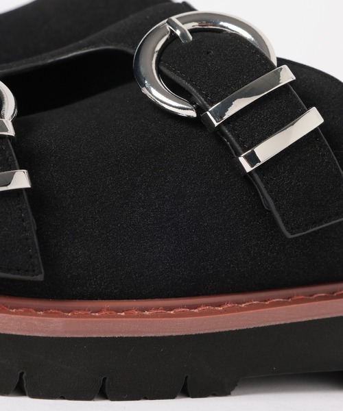 HARE（ハレ）の「ダブルバックルサンダル(HARE)（サンダル・メンズ・ブラウン系その他/ブラック・LARGE/MEDIUM）」の16枚目の写真