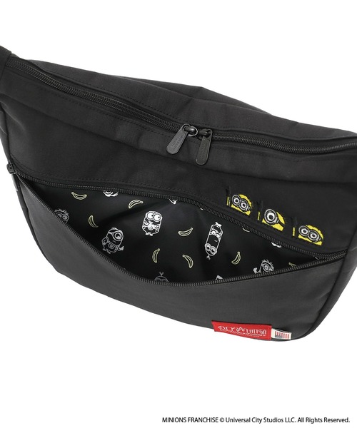 Manhattan Portage（マンハッタンポーテージ）の「Duet Shoulder Bag 500D CORDURA / MINIONS（ショルダーバッグ・レディース・ブラック・SMALL）」の7枚目の写真