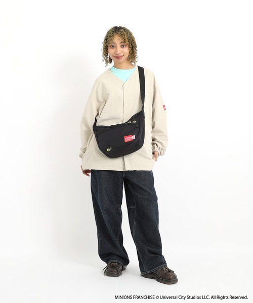 Manhattan Portage（マンハッタンポーテージ）の「Duet Shoulder Bag 500D CORDURA / MINIONS（ショルダーバッグ・レディース・ブラック・SMALL）」の13枚目の写真