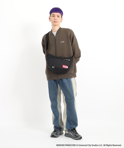 Manhattan Portage（マンハッタンポーテージ）の「Duet Shoulder Bag 500D CORDURA / MINIONS（ショルダーバッグ・レディース・ブラック・SMALL）」の15枚目の写真