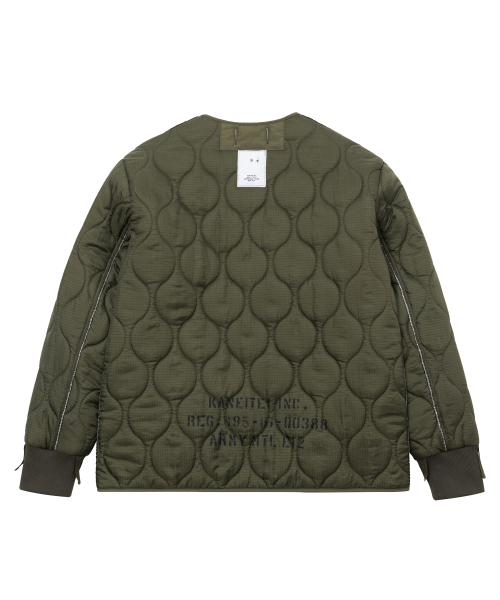 KANEITEI(カネイテイ)の「M65 QUILTING JACKET (OLIVE DRAB)(その他アウター・レディース・その他・LARGE/MEDIUM/SMALL/X-LARGE)」の2枚目の写真