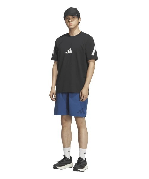 adidas(アディダス)の「アディダス adidas Z.N.Eレギュラーフィットカラット半袖Tシャツ(Tシャツ/カットソー・メンズ・サンドグレー/ダークブルー/ブラック/ホワイト・LL/S/M/L/3L)」の14枚目の写真