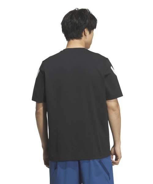 adidas(アディダス)の「アディダス adidas Z.N.Eレギュラーフィットカラット半袖Tシャツ(Tシャツ/カットソー・メンズ・サンドグレー/ダークブルー/ブラック/ホワイト・LL/S/M/L/3L)」の13枚目の写真