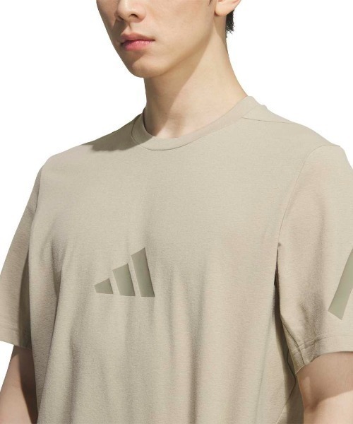 adidas(アディダス)の「アディダス adidas Z.N.Eレギュラーフィットカラット半袖Tシャツ(Tシャツ/カットソー・メンズ・サンドグレー/ダークブルー/ブラック/ホワイト・LL/S/M/L/3L)」の7枚目の写真