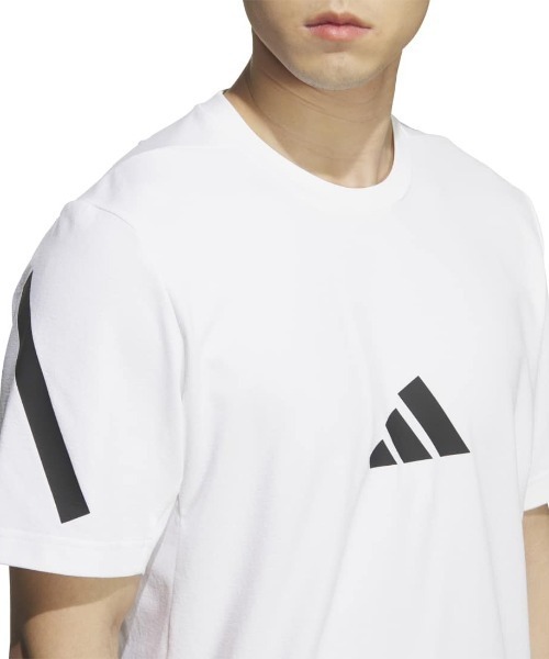 adidas(アディダス)の「アディダス adidas Z.N.Eレギュラーフィットカラット半袖Tシャツ(Tシャツ/カットソー・メンズ・サンドグレー/ダークブルー/ブラック/ホワイト・LL/S/M/L/3L)」の11枚目の写真