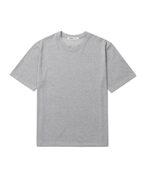 CONNECT KINLOCH(コネクトキンロック)の「スーピマコットンリラックスドTシャツ (11Color)(Tシャツ/カットソー・メンズ・ネイビー/ブラック/チャコール/グレー/ライトグレー/ブラウン/ピンク/ライトブルー/ベージュ/イエロー/ホワイト・MEDIUM/SMALL/LARGE/X-LARGE)」の14枚目の写真