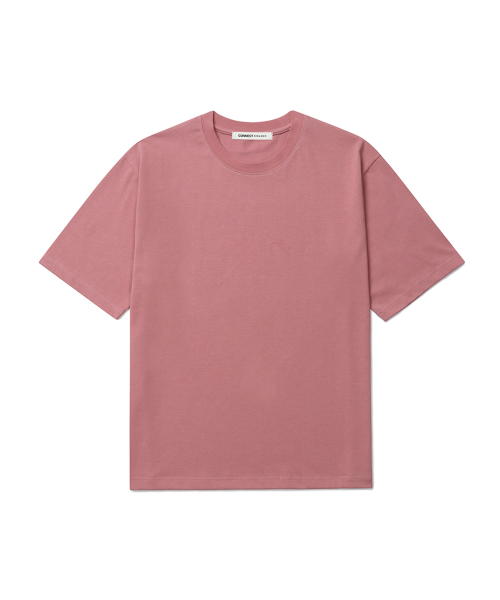 CONNECT KINLOCH(コネクトキンロック)の「スーピマコットンリラックスドTシャツ (11Color)(Tシャツ/カットソー・メンズ・ネイビー/ブラック/チャコール/グレー/ライトグレー/ブラウン/ピンク/ライトブルー/ベージュ/イエロー/ホワイト・MEDIUM/SMALL/LARGE/X-LARGE)」の17枚目の写真