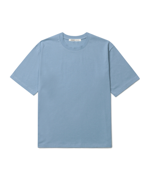 CONNECT KINLOCH(コネクトキンロック)の「スーピマコットンリラックスドTシャツ (11Color)(Tシャツ/カットソー・メンズ・ネイビー/ブラック/チャコール/グレー/ライトグレー/ブラウン/ピンク/ライトブルー/ベージュ/イエロー/ホワイト・MEDIUM/SMALL/LARGE/X-LARGE)」の18枚目の写真