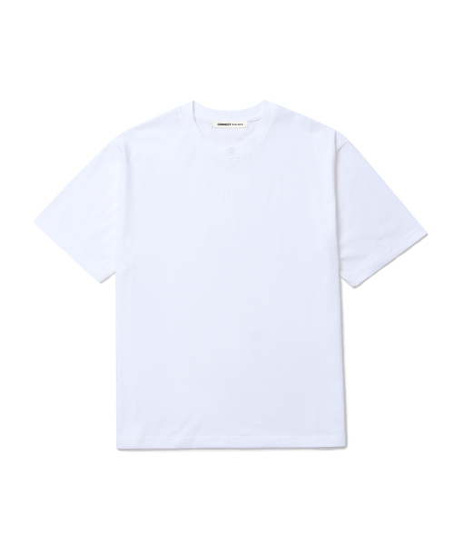 CONNECT KINLOCH(コネクトキンロック)の「スーピマコットンリラックスドTシャツ (11Color)(Tシャツ/カットソー・メンズ・ネイビー/ブラック/チャコール/グレー/ライトグレー/ブラウン/ピンク/ライトブルー/ベージュ/イエロー/ホワイト・MEDIUM/SMALL/LARGE/X-LARGE)」の21枚目の写真