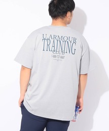 Tシャツ 半袖 HW PATCH SS メンズ 大きいサイズ LOOSE ヘビーウエイト パッチロゴ クルーネック カットソー UNDER ARMOUR (アンダーアーマー)