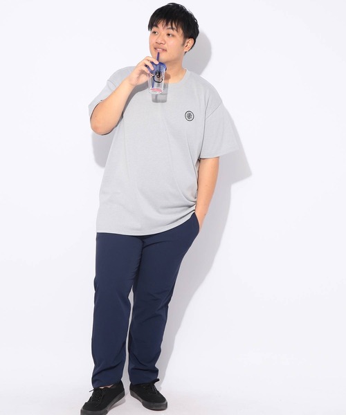 UNDER ARMOUR(アンダーアーマー)の「Tシャツ 半袖 HW PATCH SS メンズ 大きいサイズ LOOSE ヘビーウエイト パッチロゴ クルーネック カットソー UNDER ARMOUR (アンダーアーマー)(Tシャツ/カットソー・メンズ・グレー/ブルー・3XL/4XL/5XL)」の10枚目の写真