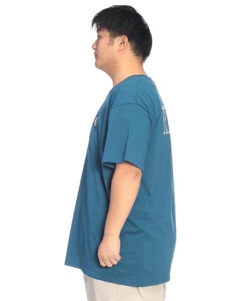 UNDER ARMOUR(アンダーアーマー)の「Tシャツ 半袖 HW PATCH SS メンズ 大きいサイズ LOOSE ヘビーウエイト パッチロゴ クルーネック カットソー UNDER ARMOUR (アンダーアーマー)(Tシャツ/カットソー・メンズ・グレー/ブルー・3XL/4XL/5XL)」の20枚目の写真