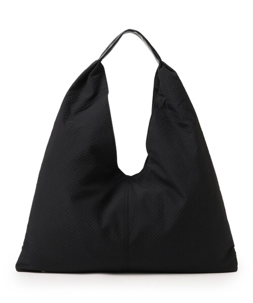 Ray BEAMS（レイビームス）の「チェック トライアングル バッグ（トートバッグ・レディース・イエロー/ブラック・ONE SIZE）」の10枚目の写真