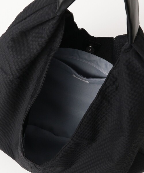 Ray BEAMS（レイビームス）の「チェック トライアングル バッグ（トートバッグ・レディース・イエロー/ブラック・ONE SIZE）」の12枚目の写真