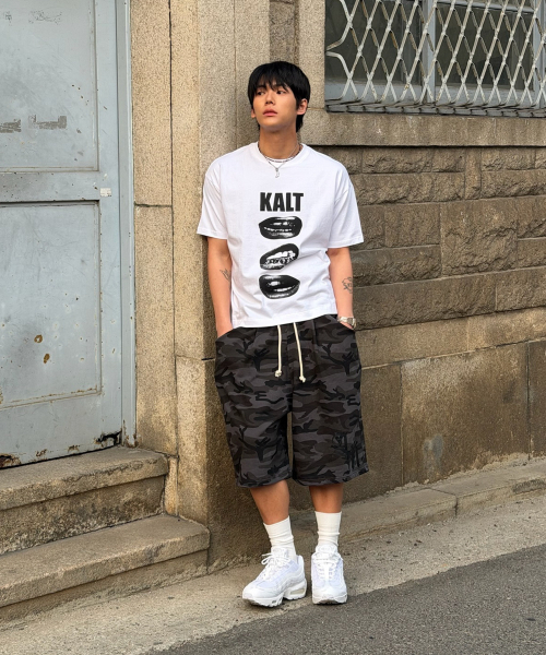 AMOU（アモウ）の「CAMO One Tuck Bermuda Pants Charcoal（その他パンツ・メンズ・その他・1/2）」の17枚目の写真