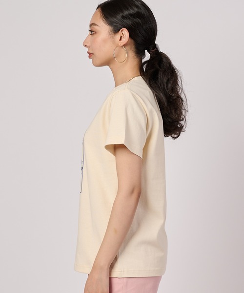 Eddie Bauer(エディーバウアー)の「アソーテッド グラフィック 半袖Tシャツ(Tシャツ/カットソー・レディース・ホワイト/ネイビー/イエロー/ピンク・XL/L/M/S)」の16枚目の写真