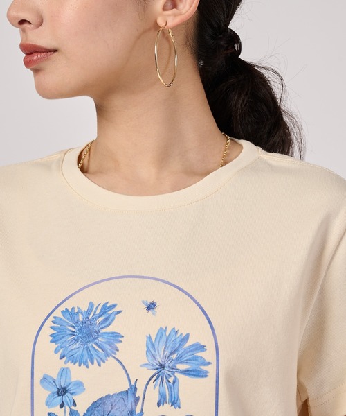 Eddie Bauer(エディーバウアー)の「アソーテッド グラフィック 半袖Tシャツ(Tシャツ/カットソー・レディース・ホワイト/ネイビー/イエロー/ピンク・XL/L/M/S)」の18枚目の写真