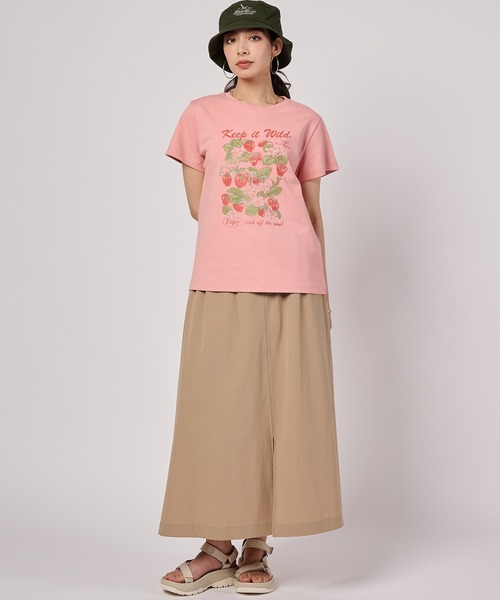 Eddie Bauer(エディーバウアー)の「アソーテッド グラフィック 半袖Tシャツ(Tシャツ/カットソー・レディース・ホワイト/ネイビー/イエロー/ピンク・XL/L/M/S)」の13枚目の写真
