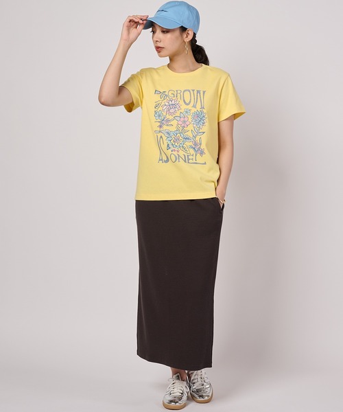 Eddie Bauer(エディーバウアー)の「アソーテッド グラフィック 半袖Tシャツ(Tシャツ/カットソー・レディース・ホワイト/ネイビー/イエロー/ピンク・XL/L/M/S)」の11枚目の写真