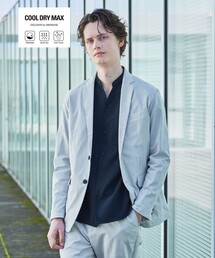 ABAHOUSE GRAY（アバハウスグレイ）の「【セットアップ対応】COOL DRYMAX ジャケット（テーラードジャケット）」