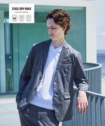 ABAHOUSE GRAY（アバハウスグレイ）の「【セットアップ対応】COOL DRYMAX ジャケット（テーラードジャケット）」