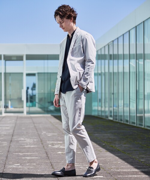 ABAHOUSE GRAY(アバハウスグレイ)の「【セットアップ対応】COOL DRYMAX ジャケット(テーラードジャケット・メンズ・グレー/ブルー/グレイッシュベージュ/その他/モカ/ネイビー/ブラック・50/48/44/46)」の20枚目の写真