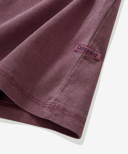 COVERNAT(カバーナット)の「レトロロゴグラフィックダイングTシャツワイン(Tシャツ/カットソー・レディース・その他・SMALL/MEDIUM/LARGE/X-LARGE)」の8枚目の写真