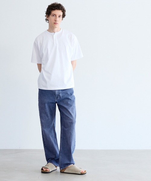 coca(coca)(コカ)の「【WEB限定セール】ストレッチデニム5ポケットストレートパンツ(デニムパンツ・メンズ・インディゴブルー/ブラック/ライトブルー・L/M/XL)」の17枚目の写真