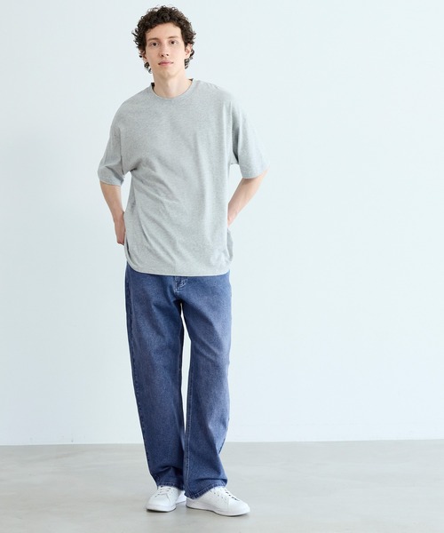 coca(coca)(コカ)の「【WEB限定セール】ストレッチデニム5ポケットストレートパンツ(デニムパンツ・メンズ・インディゴブルー/ブラック/ライトブルー・L/M/XL)」の19枚目の写真