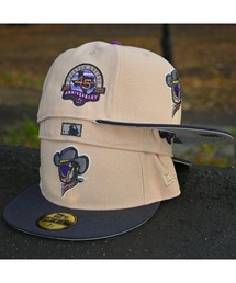 NEW ERA(�j���[�G��)�̃j���[�G���yNEW ERA�z- Sugar Land Space Cowboys 45th Anniversary Mango Mocha/Dark Graphite 59Fifty New(�L���b�v)