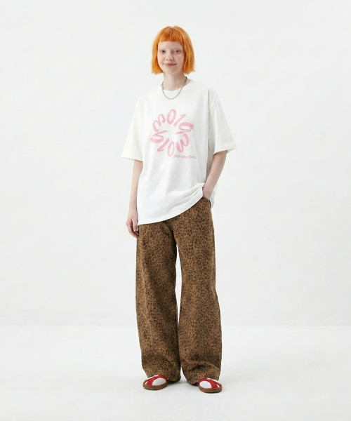 BLOW（ブロウ）の「PIGMENT_TYPOGRAPHY T-SHIRT [PINK LOGO]（Tシャツ/カットソー・メンズ・その他・FREE/MEDIUM）」の5枚目の写真