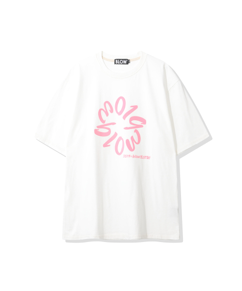BLOW（ブロウ）の「PIGMENT_TYPOGRAPHY T-SHIRT [PINK LOGO]（Tシャツ/カットソー・メンズ・その他・FREE/MEDIUM）」の6枚目の写真