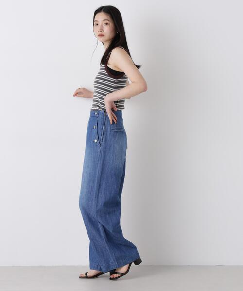 Healthy denim(ヘルシーデニム)の「Healthy DENIM/Breezy Rum(デニムパンツ・レディース・ブルー/ライトブルー・23/24/22)」の11枚目の写真