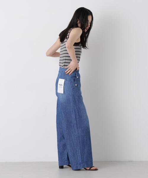 Healthy denim(ヘルシーデニム)の「Healthy DENIM/Breezy Rum(デニムパンツ・レディース・ブルー/ライトブルー・23/24/22)」の12枚目の写真