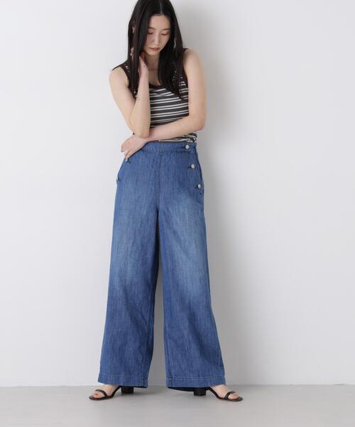 Healthy denim(ヘルシーデニム)の「Healthy DENIM/Breezy Rum(デニムパンツ・レディース・ブルー/ライトブルー・23/24/22)」の13枚目の写真