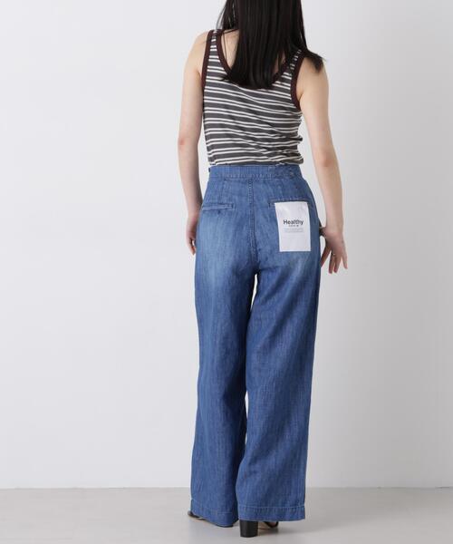 Healthy denim(ヘルシーデニム)の「Healthy DENIM/Breezy Rum(デニムパンツ・レディース・ブルー/ライトブルー・23/24/22)」の14枚目の写真