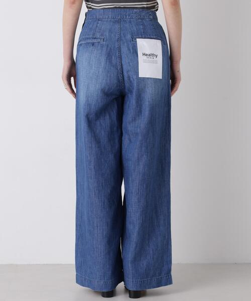 Healthy denim(ヘルシーデニム)の「Healthy DENIM/Breezy Rum(デニムパンツ・レディース・ブルー/ライトブルー・23/24/22)」の17枚目の写真