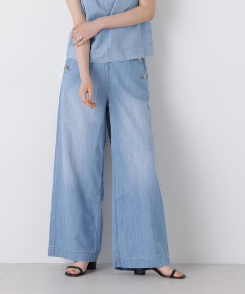 Healthy denim(ヘルシーデニム)の「Healthy DENIM/Breezy Rum(デニムパンツ・レディース・ブルー/ライトブルー・23/24/22)」の8枚目の写真
