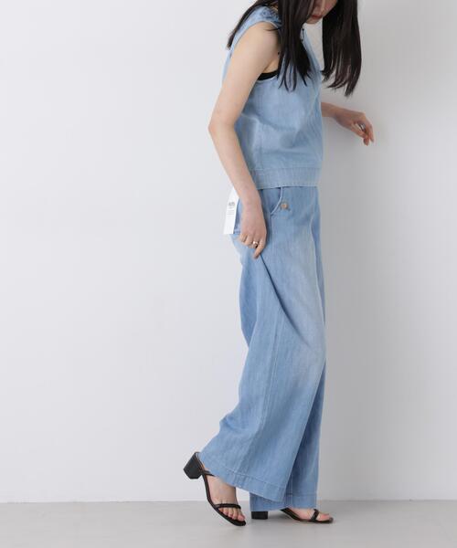 Healthy denim(ヘルシーデニム)の「Healthy DENIM/Breezy Rum(デニムパンツ・レディース・ブルー/ライトブルー・23/24/22)」の22枚目の写真