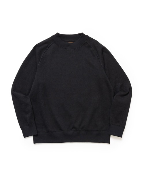 MR.OLIVE(ミスターオリーブ)の「HEAVY-DUTY COTTON / FLAT SEAMER BOTTLE NECK JERSEY /M263120(Tシャツ/カットソー・メンズ・ブラウン/ブラック・MEDIUM/SMALL/LARGE)」の7枚目の写真