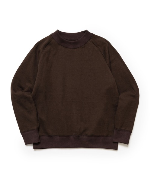 MR.OLIVE(ミスターオリーブ)の「HEAVY-DUTY COTTON / FLAT SEAMER BOTTLE NECK JERSEY /M263120(Tシャツ/カットソー・メンズ・ブラウン/ブラック・MEDIUM/SMALL/LARGE)」の9枚目の写真