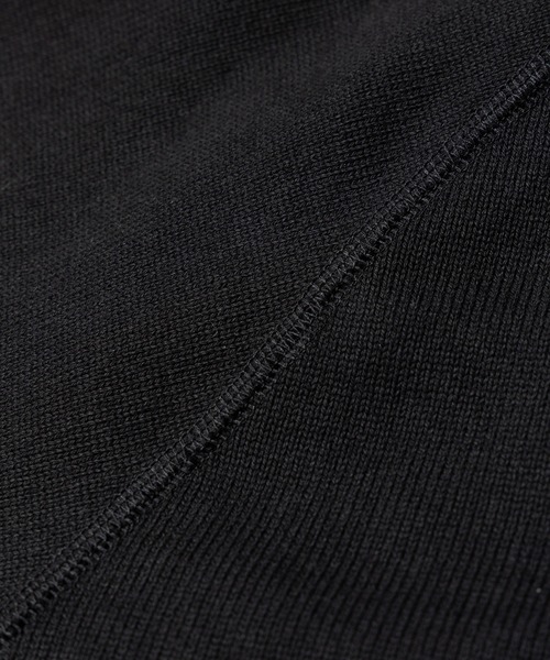 MR.OLIVE(ミスターオリーブ)の「HEAVY-DUTY COTTON / FLAT SEAMER BOTTLE NECK JERSEY /M263120(Tシャツ/カットソー・メンズ・ブラウン/ブラック・MEDIUM/SMALL/LARGE)」の11枚目の写真