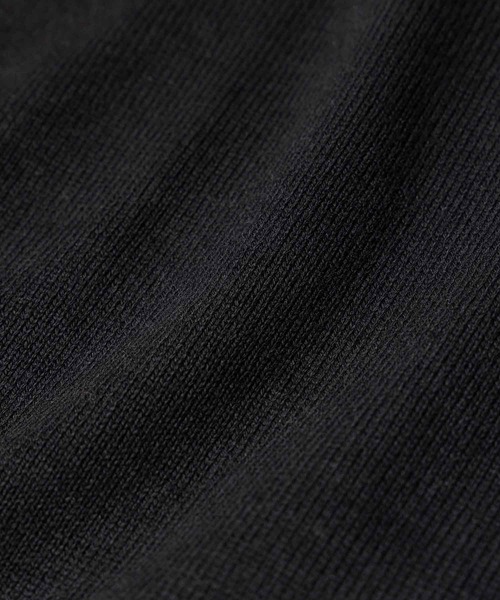 MR.OLIVE(ミスターオリーブ)の「HEAVY-DUTY COTTON / FLAT SEAMER BOTTLE NECK JERSEY /M263120(Tシャツ/カットソー・メンズ・ブラウン/ブラック・MEDIUM/SMALL/LARGE)」の12枚目の写真