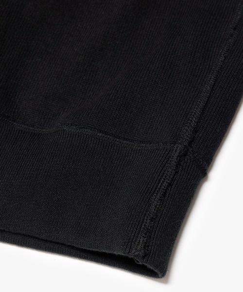 MR.OLIVE(ミスターオリーブ)の「HEAVY-DUTY COTTON / FLAT SEAMER BOTTLE NECK JERSEY /M263120(Tシャツ/カットソー・メンズ・ブラウン/ブラック・MEDIUM/SMALL/LARGE)」の13枚目の写真
