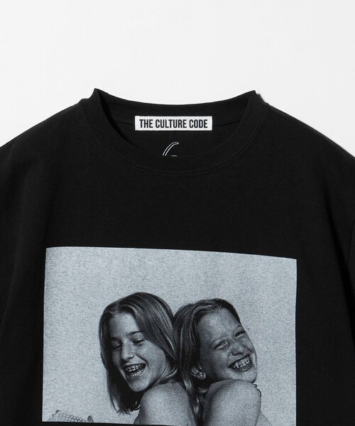 6(ロク)の「<6(ROKU)>SISTERS Tシャツ(Tシャツ/カットソー・レディース・ブラック/ホワイト・M/L)」の4枚目の写真