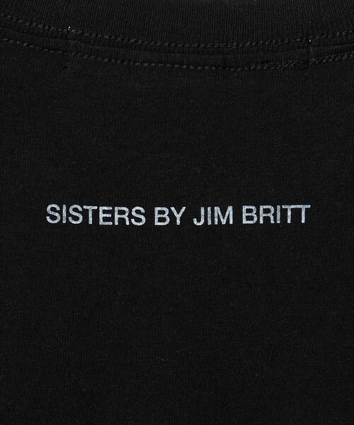 6(ロク)の「<6(ROKU)>SISTERS Tシャツ(Tシャツ/カットソー・レディース・ブラック/ホワイト・M/L)」の7枚目の写真